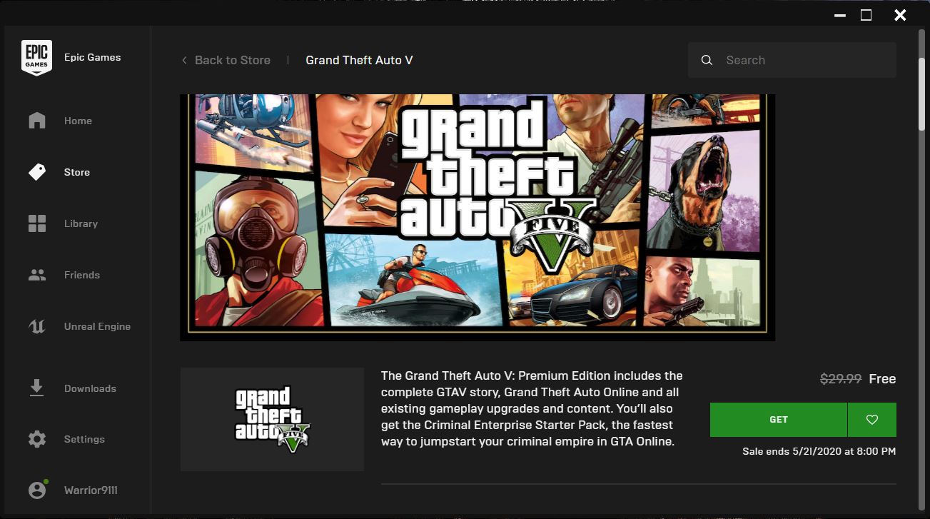 GTA 5 free on Epic Games Store till '21 May' – Techno Universe