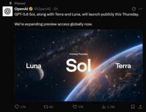 GPT-5.6 Sol Launches Publicly This Thursday: Everything You Need to Know